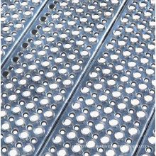 Anti-Skid O Grip Steel Grating Stair Tread Perforated Safety Metal Steel Bar Grating